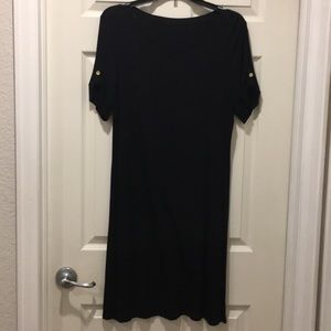 Black Calvin Klein T-shirt Dress